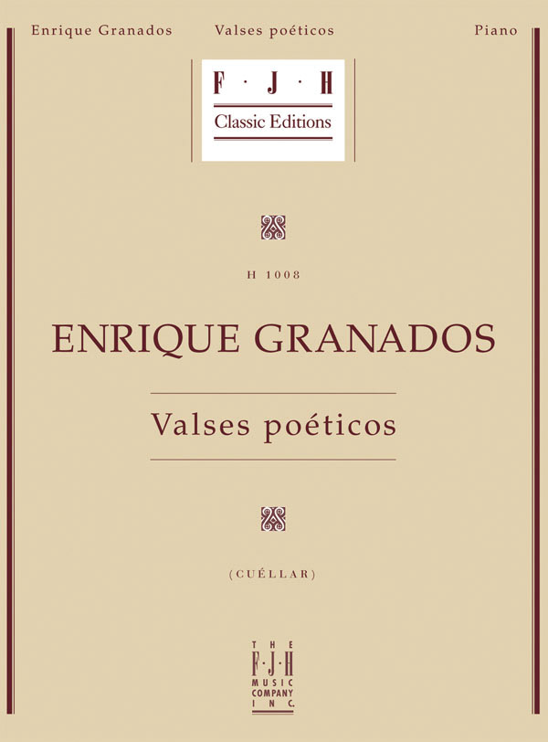 Valses poéticos&nbsp;&nbsp;for piano&nbsp;&nbsp;