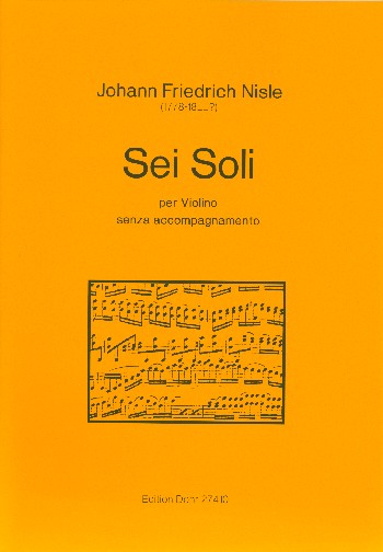 6 Soli  für Violine  