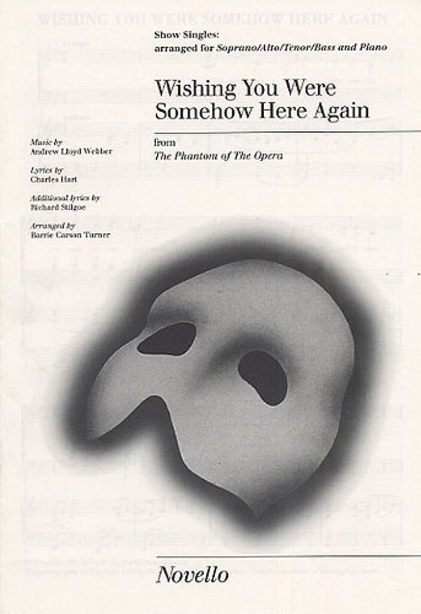 Wishing You were somehow here again&nbsp;&nbsp;for mixed chorus and piano, score (en)&nbsp;&nbsp;Carson Turner, Barrie, arr.