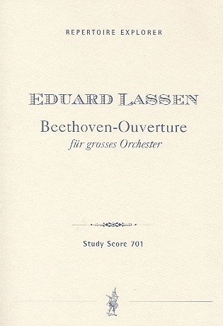 Beethoven-Ouverture für Orchester  Studienpartitur  