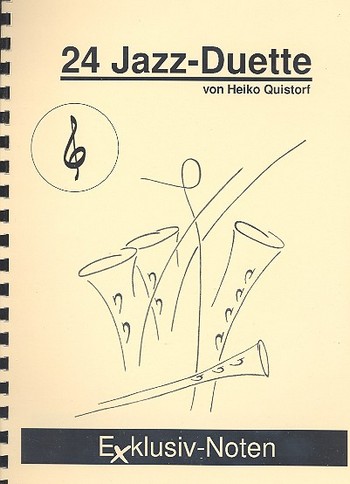 24 Jazz-Duette in C Violinschlüssel