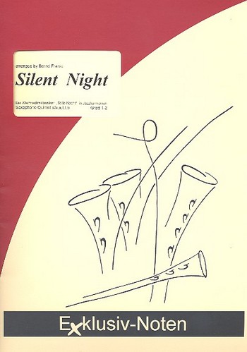 Silent Night für 5 Saxophone  (SATTBar/AATTBar)  Partitur und Stimmen