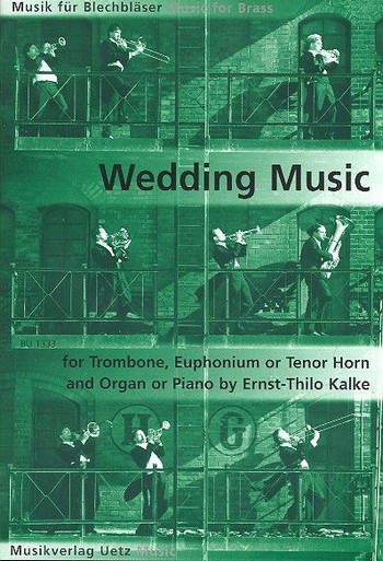 Wedding Music for trombone (euphonium,&nbsp;&nbsp;tenor horn) and organ (piano)&nbsp;&nbsp;score and parts