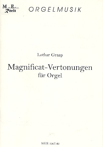 Magnificat-Vertonungen für  Orgel  