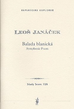 Balada blanická für Orchester  Studienpartitur  