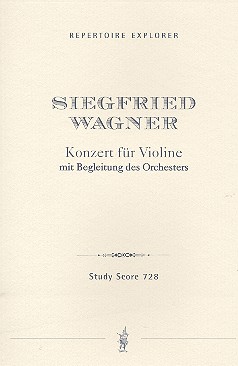 Konzert für Violine und Orchester  Studienpartitur  
