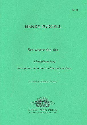 See where she sits Z508 für&nbsp;&nbsp;Sopran, Bass, 2 Violinen und Bc&nbsp;&nbsp;Stimmen