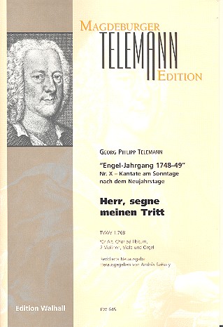 Herr segne meinen Tritt&nbsp;&nbsp;für Alt, 2 Violinen, Viola und Orgel (Chor ad lib)&nbsp;&nbsp;Stimmen