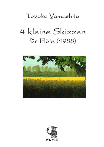4 kleine Skizzen für Flöte    