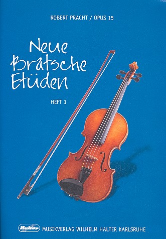 Neue Bratsche-Etüden op.15 Band 1    
