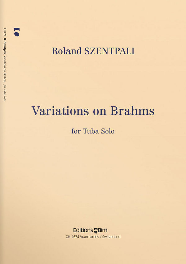 Variations on Brahms für Tuba&nbsp;&nbsp;&nbsp;&nbsp;