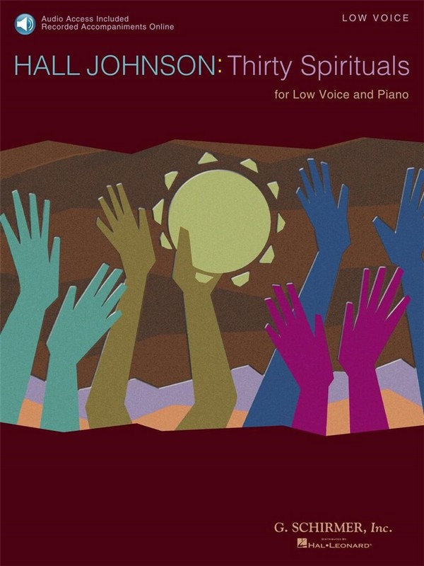 30 Spirituals (+CD): for low voice and piano    