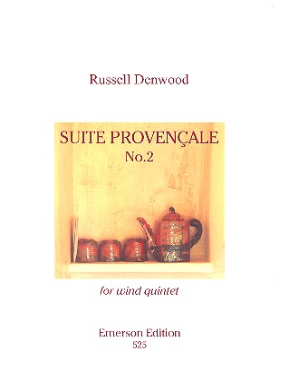 Suite Provencale No.2 for wind&nbsp;&nbsp;quintet (fl, ob, klar, hrn, fag)&nbsp;&nbsp;score+parts