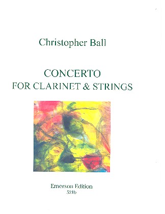 Concerto for clarinet and strings  score+parts  