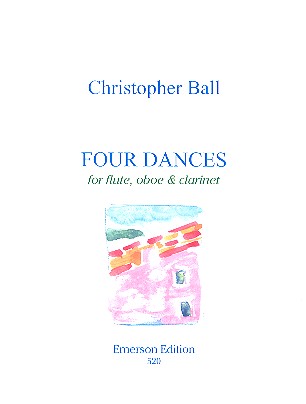 Four Dances  for flute, oboe and clarinet  score and parts