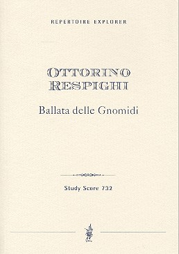 Ballata delle Gnomidi für Orchester  Studienpartitur  