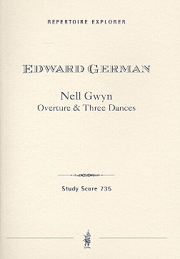 Ouvertüre und 3 Tänze aus Nell Gwyn  für Orchester  Studienpartitur