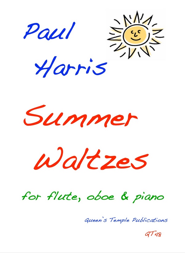 Summer Waltzes&nbsp;&nbsp;for flute, oboe and piano&nbsp;&nbsp;parts