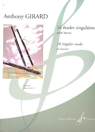 16 ètudes singulières pour  basson  