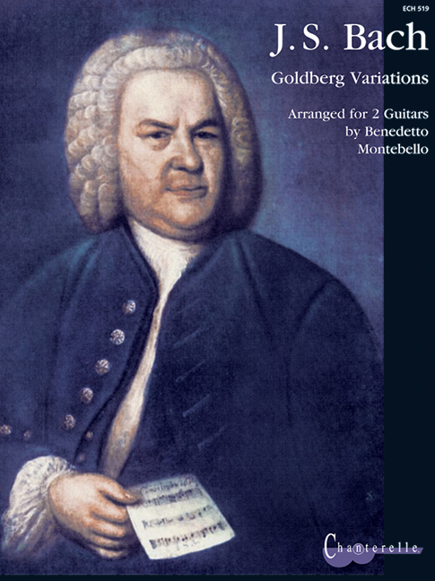 Goldberg-Variationen BWV988&nbsp;&nbsp;für 2 Gitarren&nbsp;&nbsp;Spielpartitur
