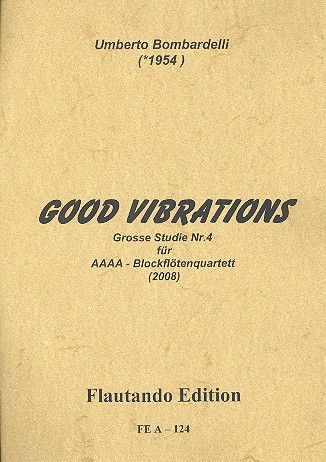Good Vibrations für 4 Altblockföten