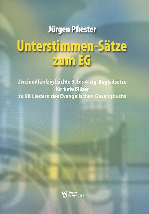 Unterstimmen-Sätze zum EG&nbsp;&nbsp;für tiefe Blechbläser (Posaunenchor)&nbsp;&nbsp;Partitur