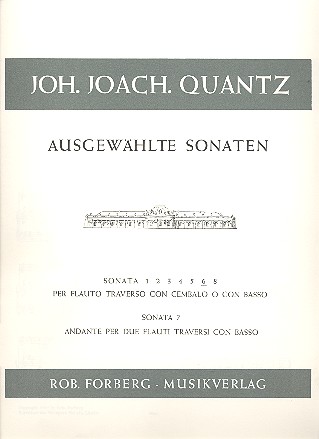 Sonata Nr.6  für Flöte und Klavier  