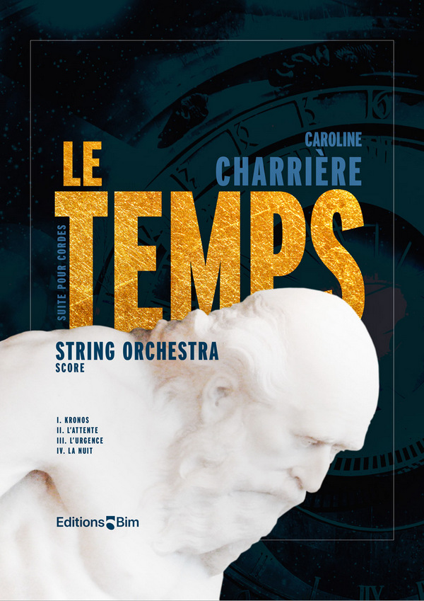 Le temps for string orchestra  score  