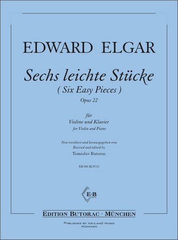 6 leichte Stücke op.22  für Violine und Klavier  