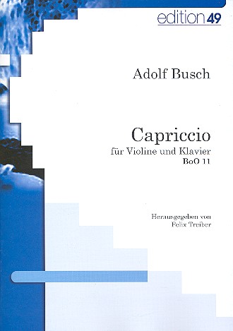 Capriccio BoO11  für Violine und Klavier  