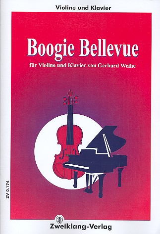 Boogie Bellevue  für Violine und Klavier  