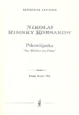 Das Mädchen von Pskow für Orchester  Studienpartitur  