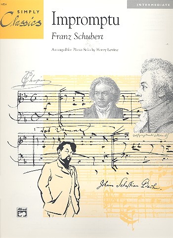 Impromptu op.142,2 (Theme): for easy piano&nbsp;&nbsp;&nbsp;&nbsp;