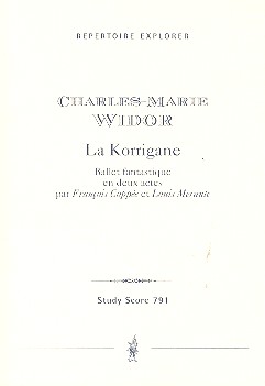 La Korrigane für Orchester  Studienpartitur  