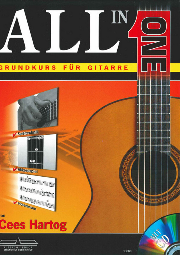 All in one (+CD) (dt)&nbsp;&nbsp;für Gitarre&nbsp;&nbsp;
