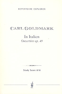 In Italien op.49 für Orchester  Studienpartitur  