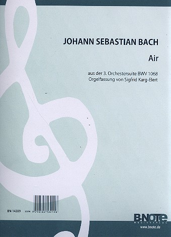 Air D-Dur aus BWV1068  für Orgel  