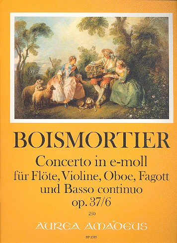 Konzert e-Moll op.37,6 für Flöte, Violine,