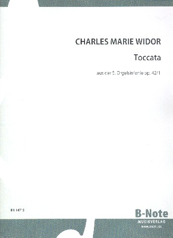 Toccata F-Dur&nbsp;&nbsp;für Orgel&nbsp;&nbsp;