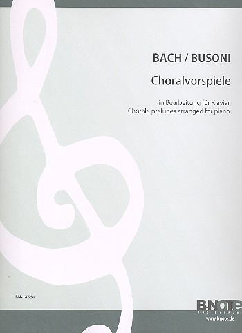 9 Orgelchoräle  für Klavier  