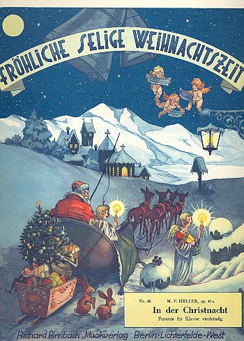 In der Christnacht op.46a - Fantasie  für Klavier zu 4 Händen  