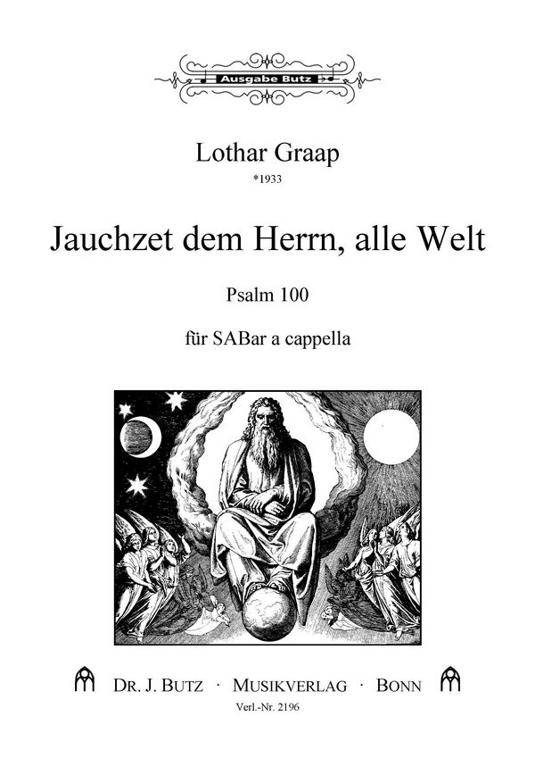 Jauchzet dem Herrn alle Welt&nbsp;&nbsp;für gem Chor a cappella (SAM)&nbsp;&nbsp;Partitur