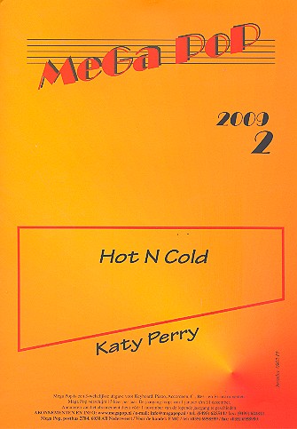 Hot n cold: für Klavier (en)&nbsp;&nbsp;(mit Text und Gitarrenakkorden)&nbsp;&nbsp;