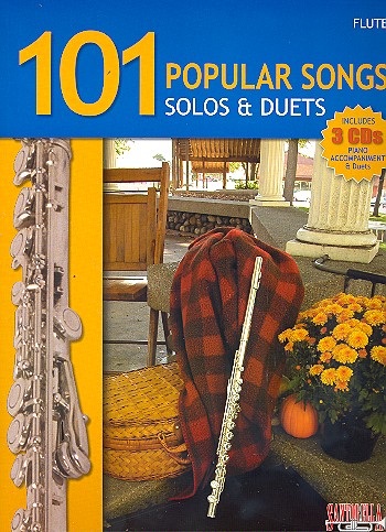 101 popular Songs (+ 3 CD's):&nbsp;&nbsp;for 1-2 flutes&nbsp;&nbsp;score