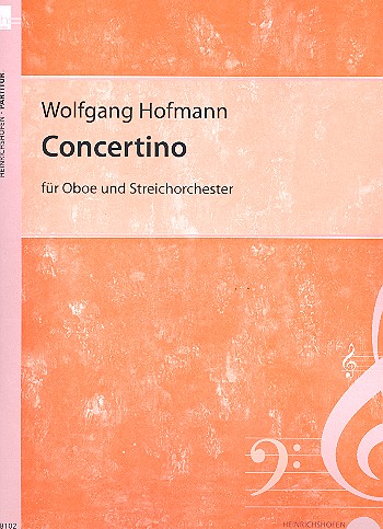 Concertino für Oboe und Streichorchester  Partitur  