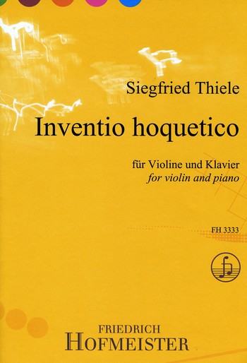 Inventio hoquieto  für Violine und Klavier  