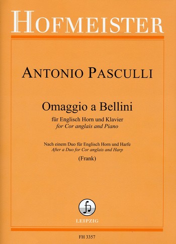 Omaggio a Bellini  für Englischhorn und Klavier  