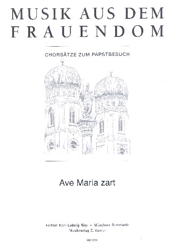 Ave Maria zart  für gem Chor a cappella  Partitur