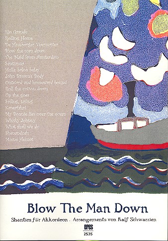 Blow The Man Down  für Akkordeon  