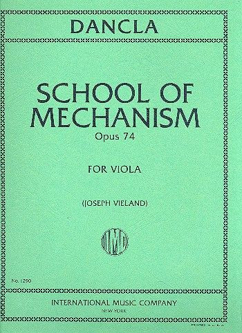 School of Mechanism op.74&nbsp;&nbsp;for viola&nbsp;&nbsp;